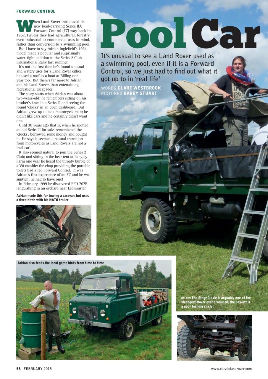 Classic Land Rover Magazine Preview Pages