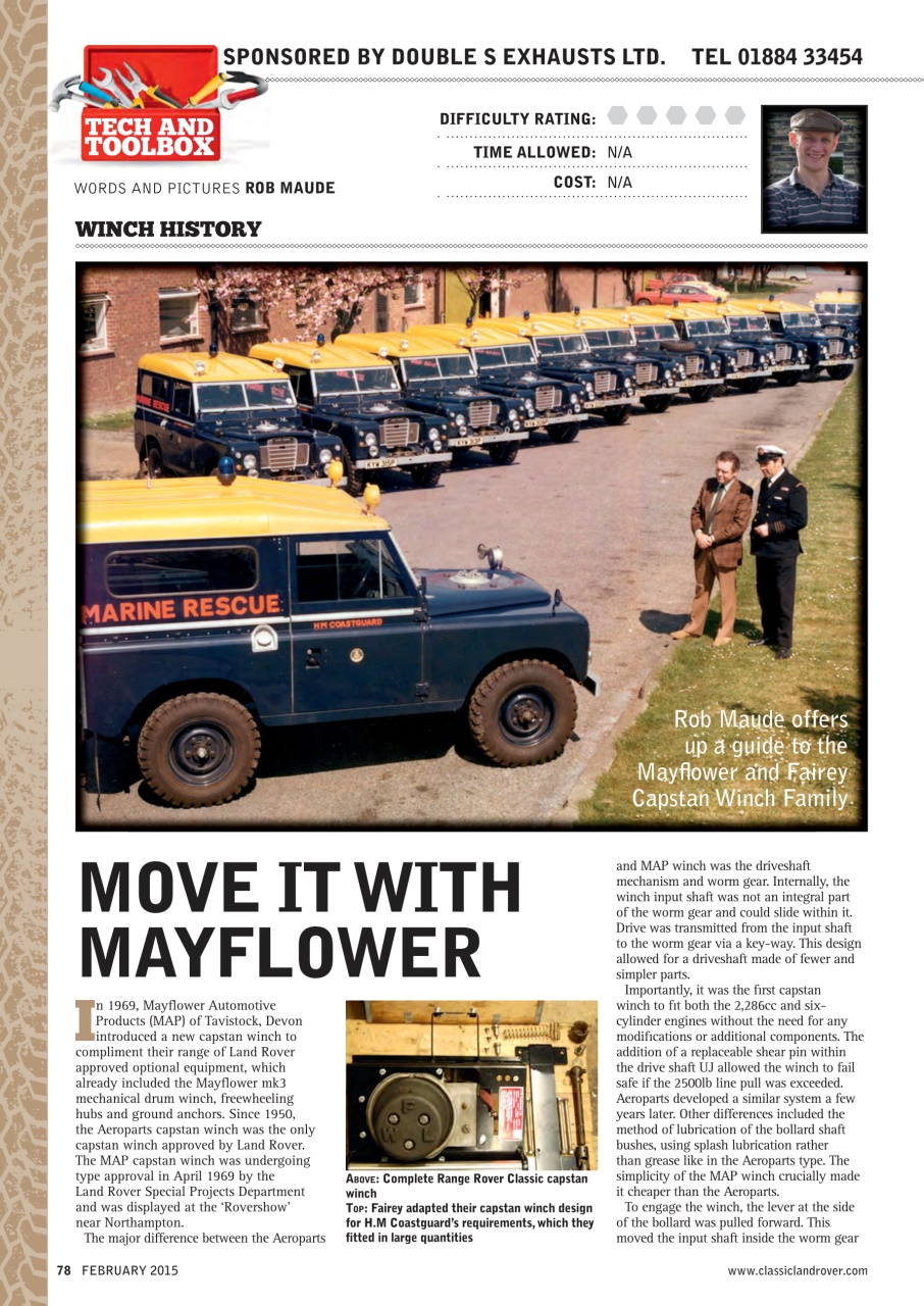 Classic Land Rover Magazine Preview Pages