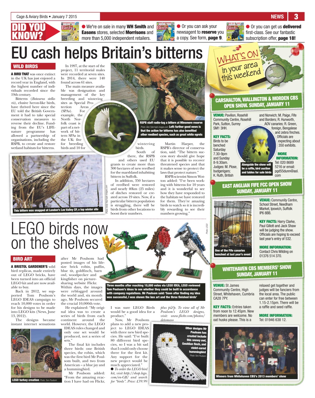 Cage & Aviary Birds Preview Pages