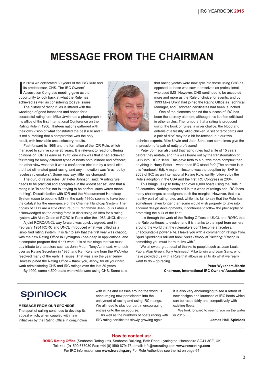 Yachting World Preview Pages