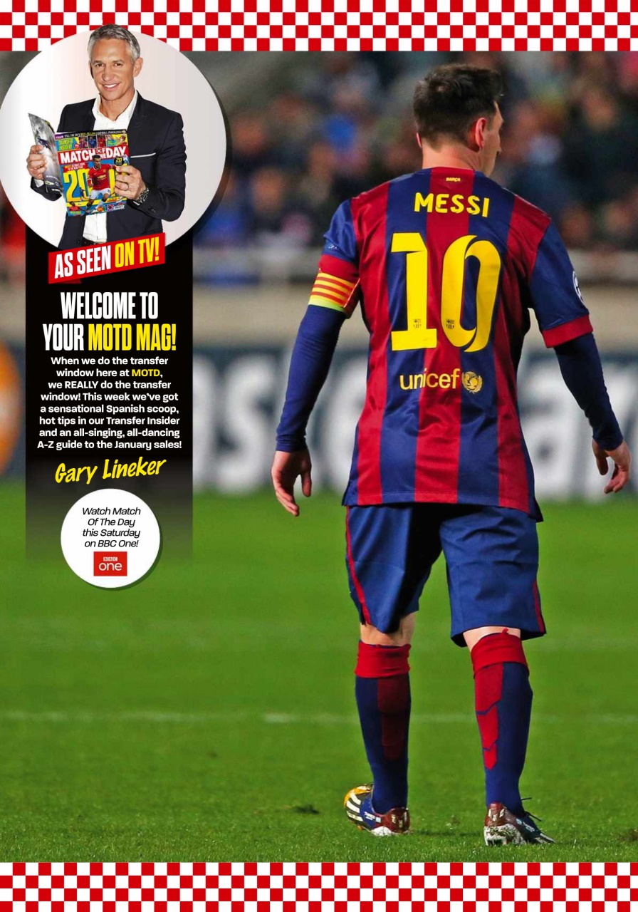 Match of the Day Preview Pages