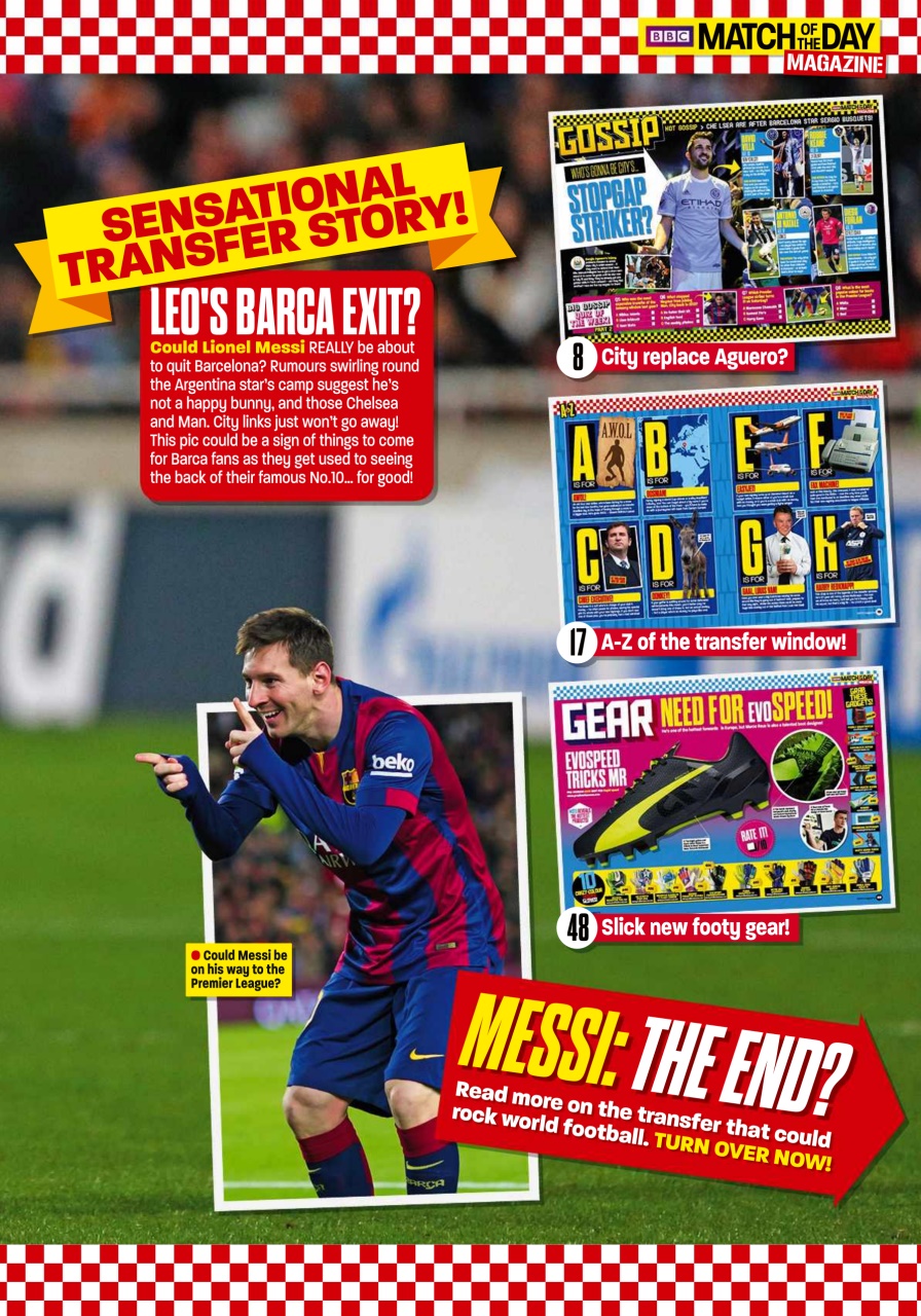 Match of the Day Preview Pages