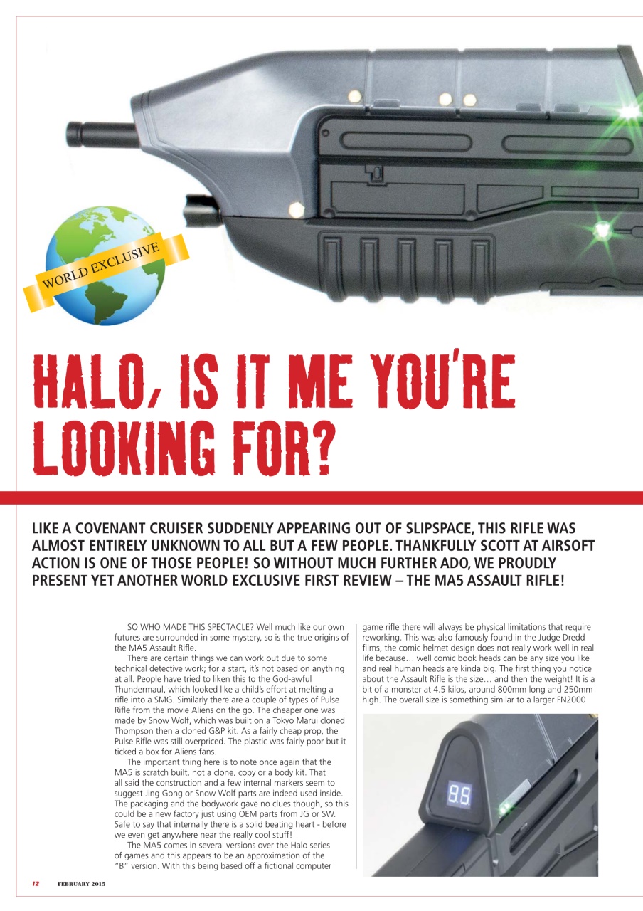 Airsoft Action Preview Pages