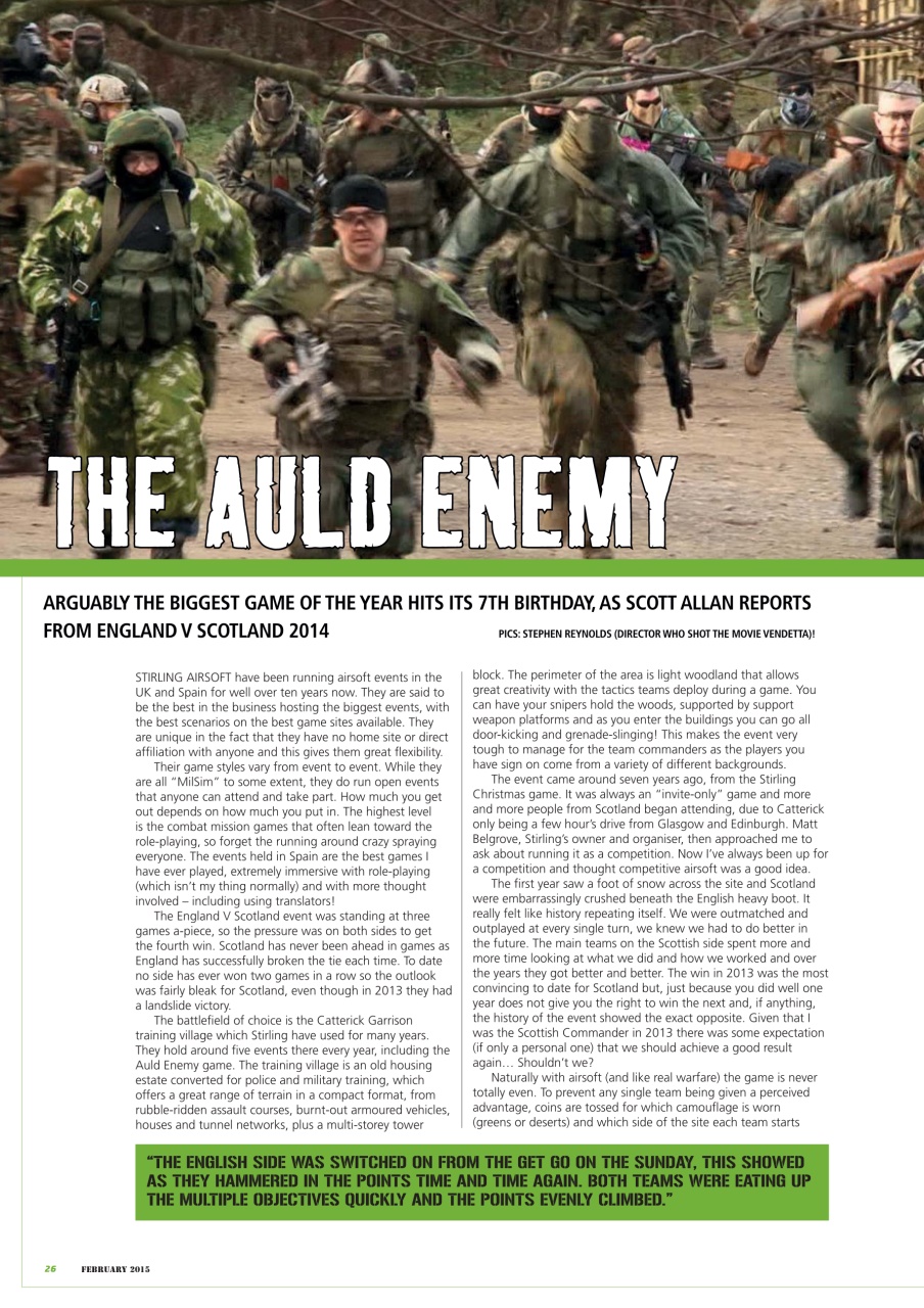 Airsoft Action Preview Pages