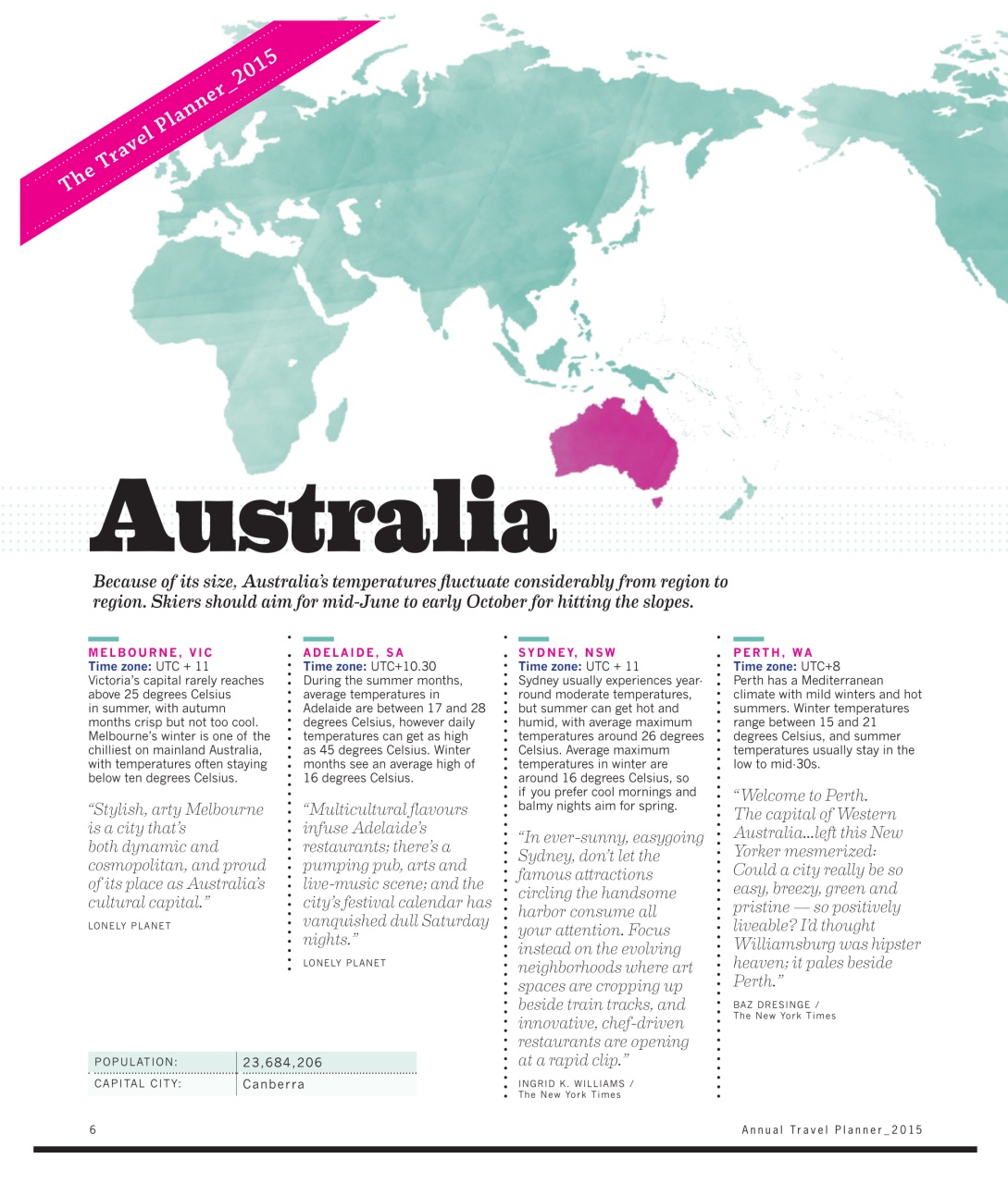 Luxury Travel Preview Pages