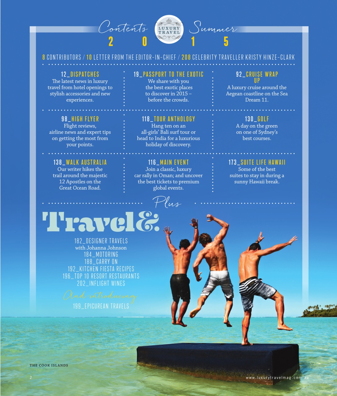 Luxury Travel Preview Pages