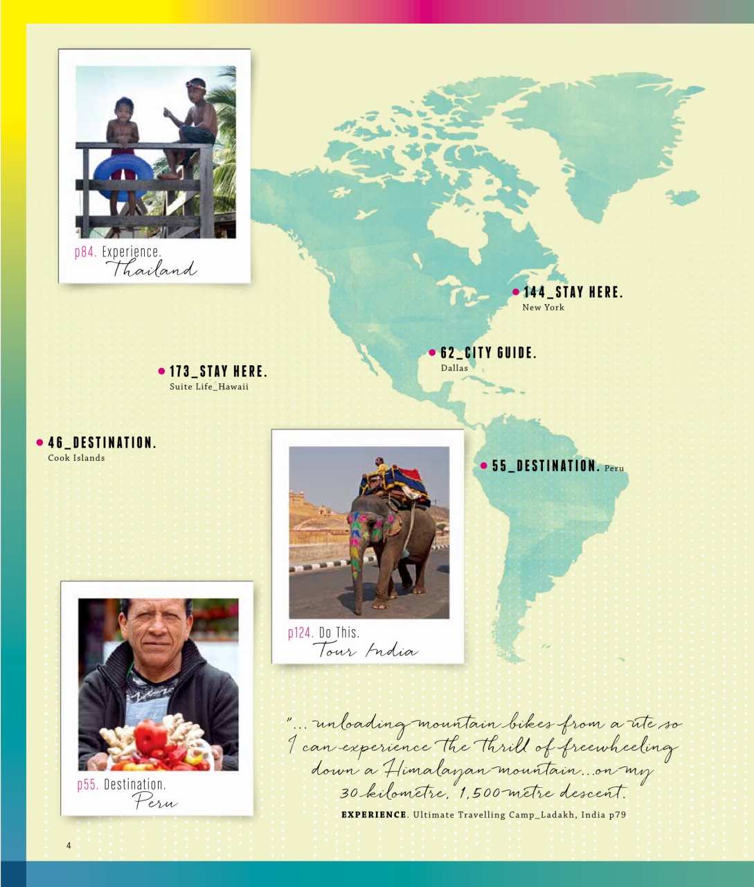 Luxury Travel Preview Pages