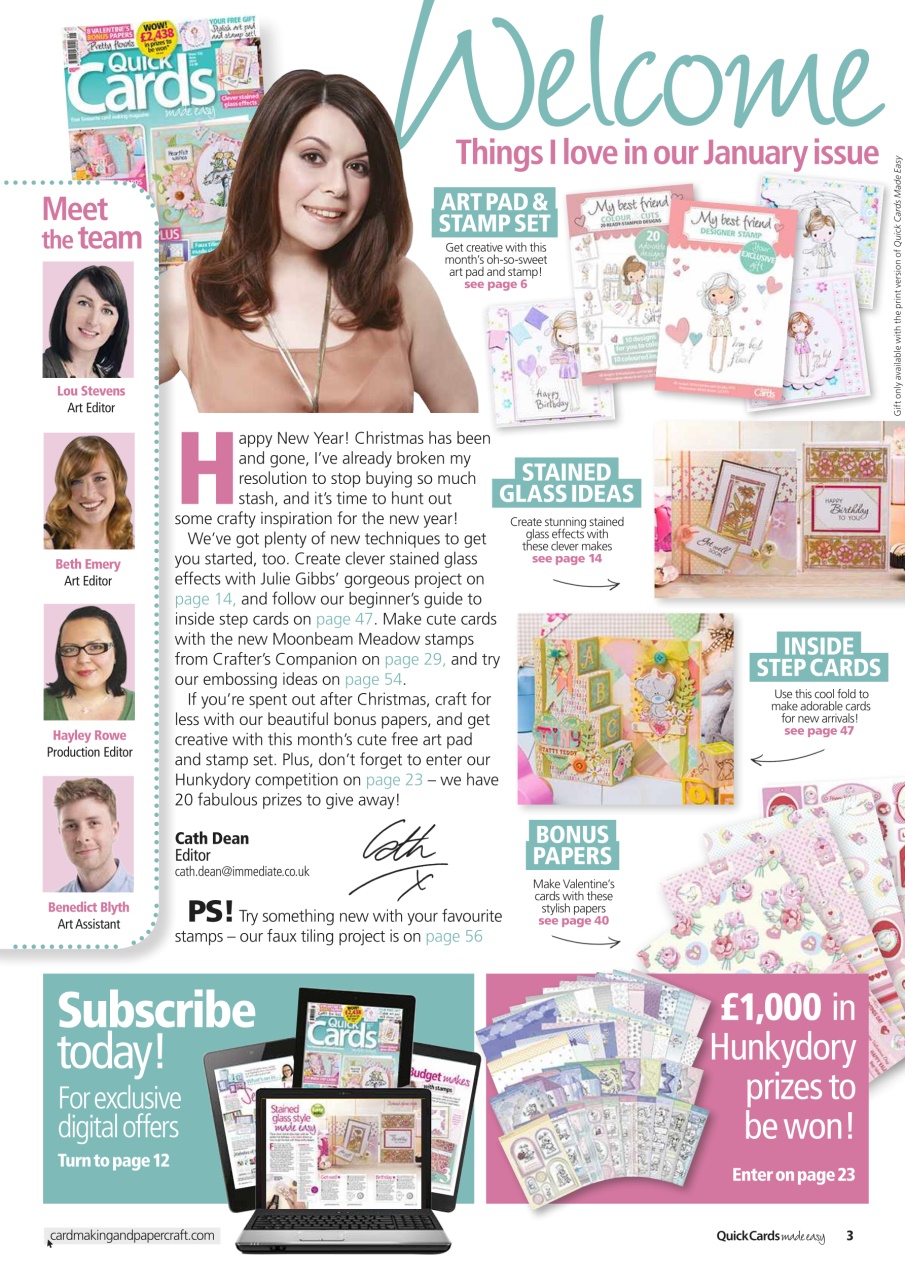 Quick Cards Made Easy Preview Pages