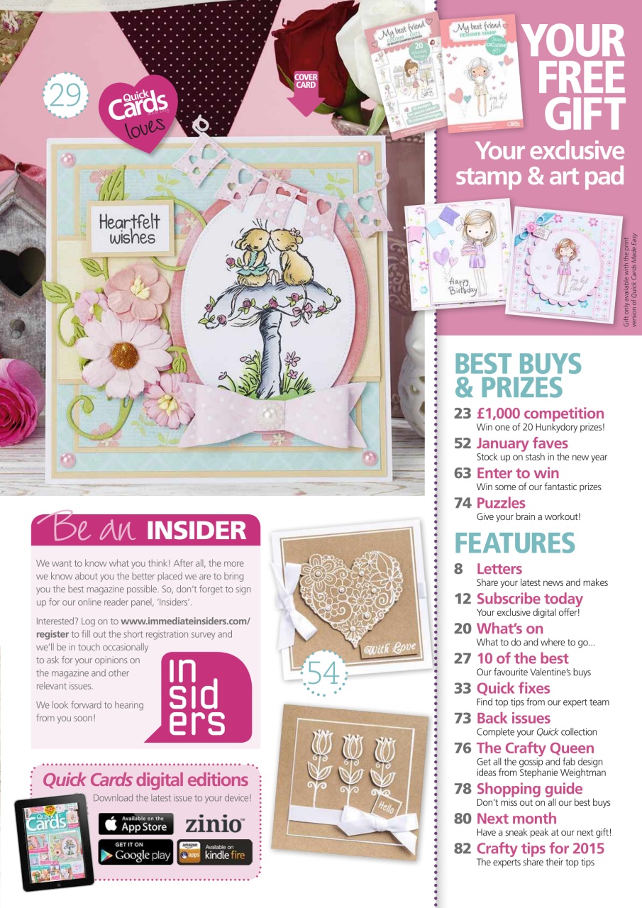 Quick Cards Made Easy Preview Pages