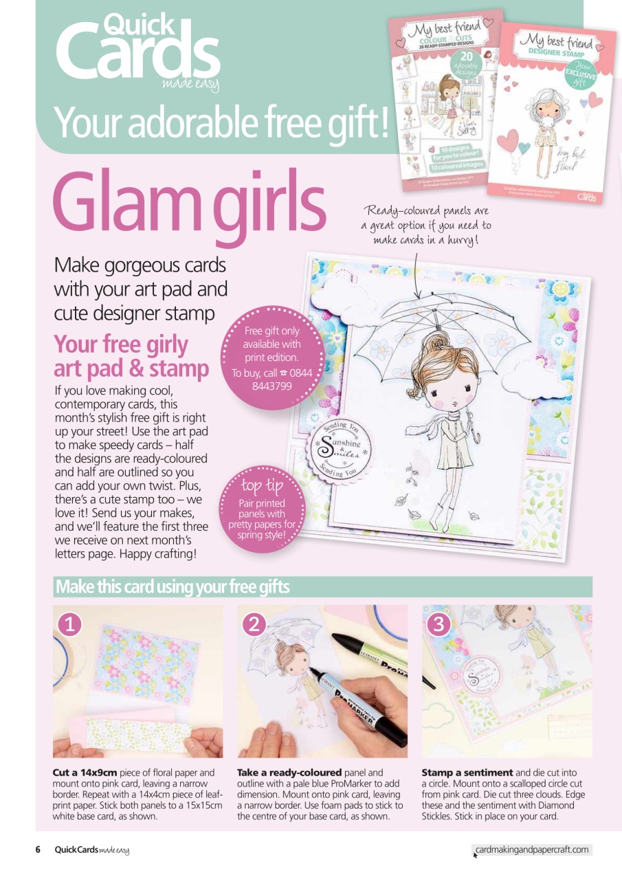 Quick Cards Made Easy Preview Pages