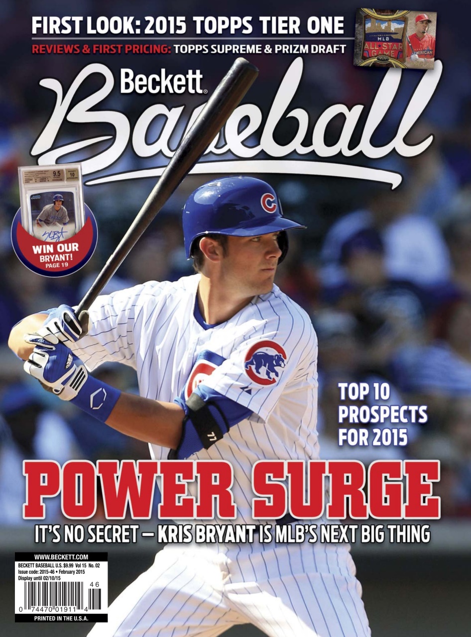 Beckett Baseball Magazine Preview Pages