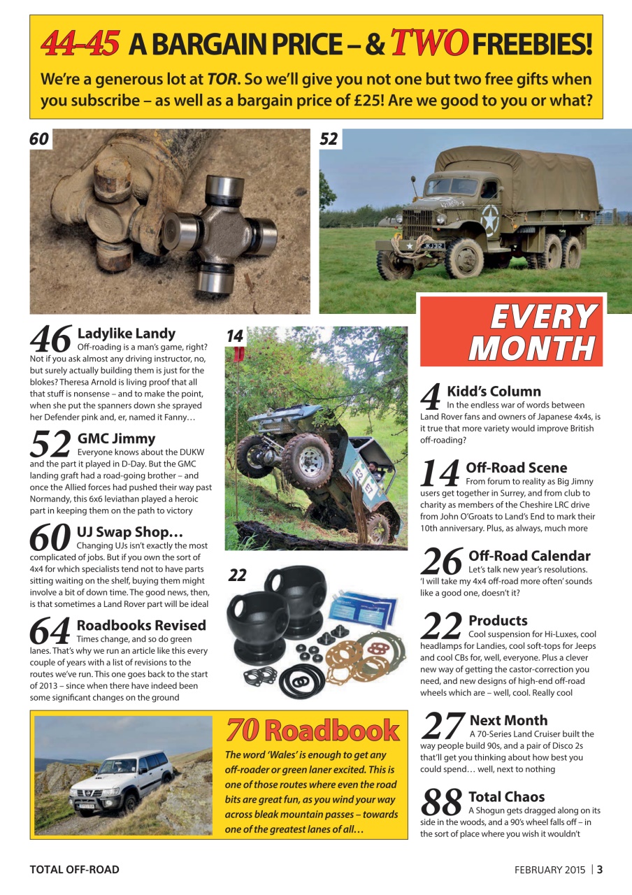 Overlander 4X4 Preview Pages