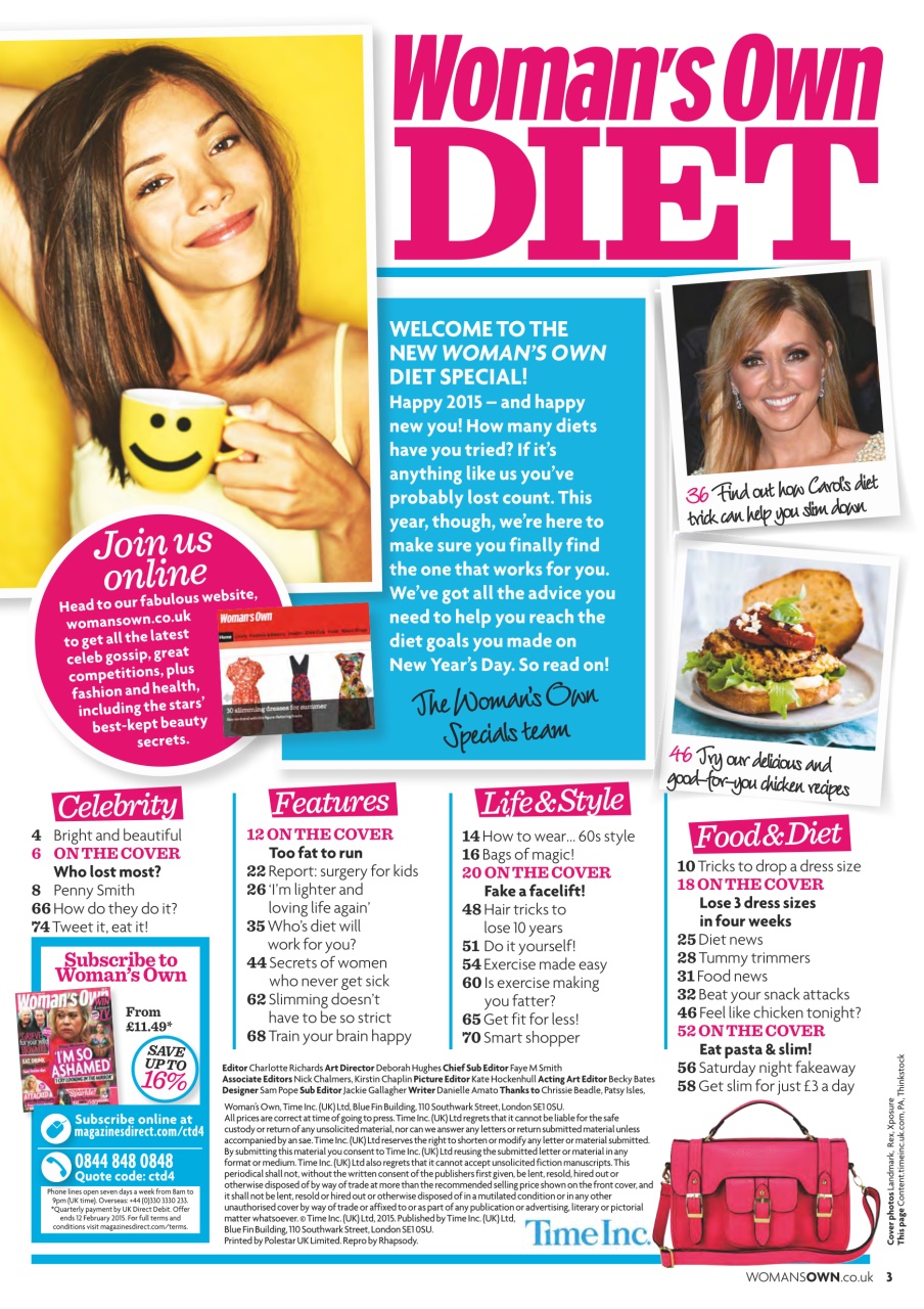 Woman's Own Lifestyle Special Preview Pages
