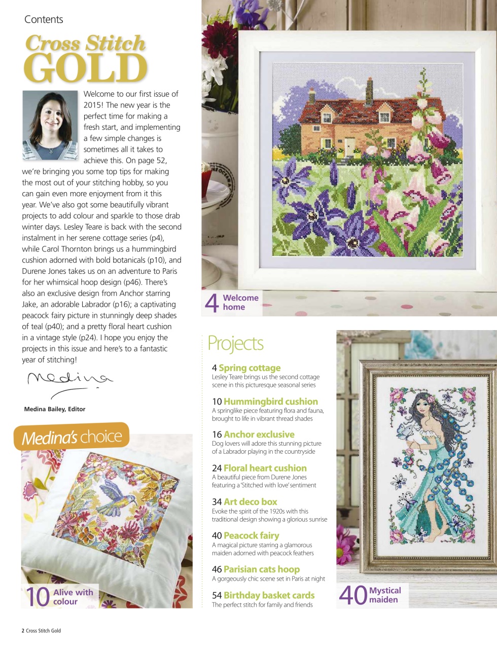 Cross Stitch Gold Preview Pages