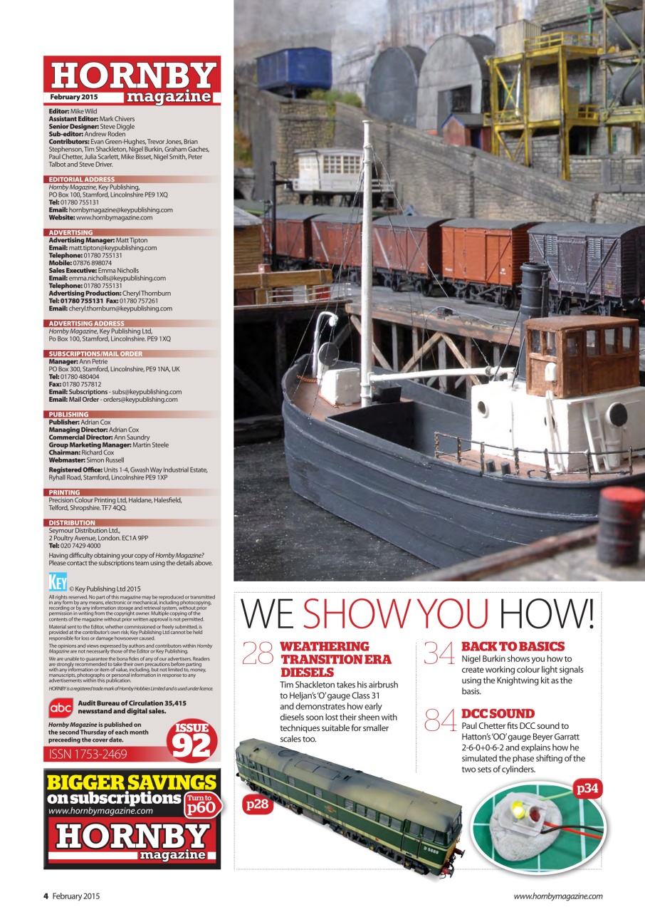 Hornby Magazine Preview Pages