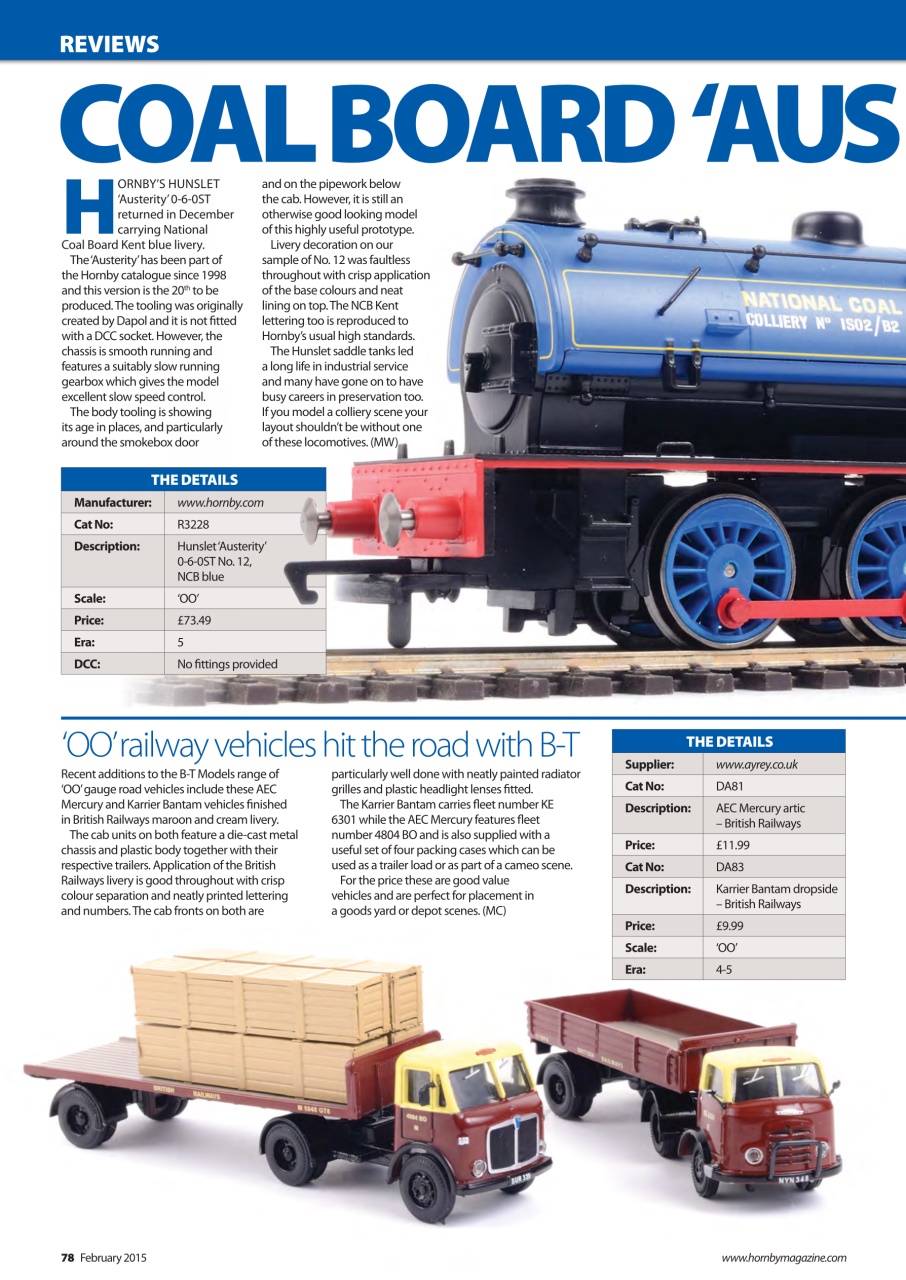 Hornby Magazine Preview Pages