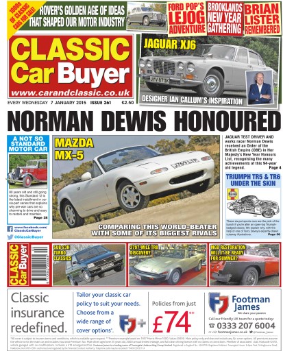Classic Car Buyer issue 