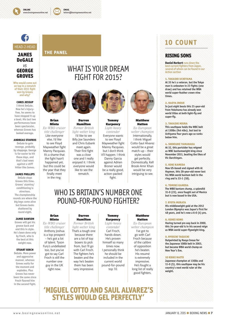 Boxing News Preview Pages