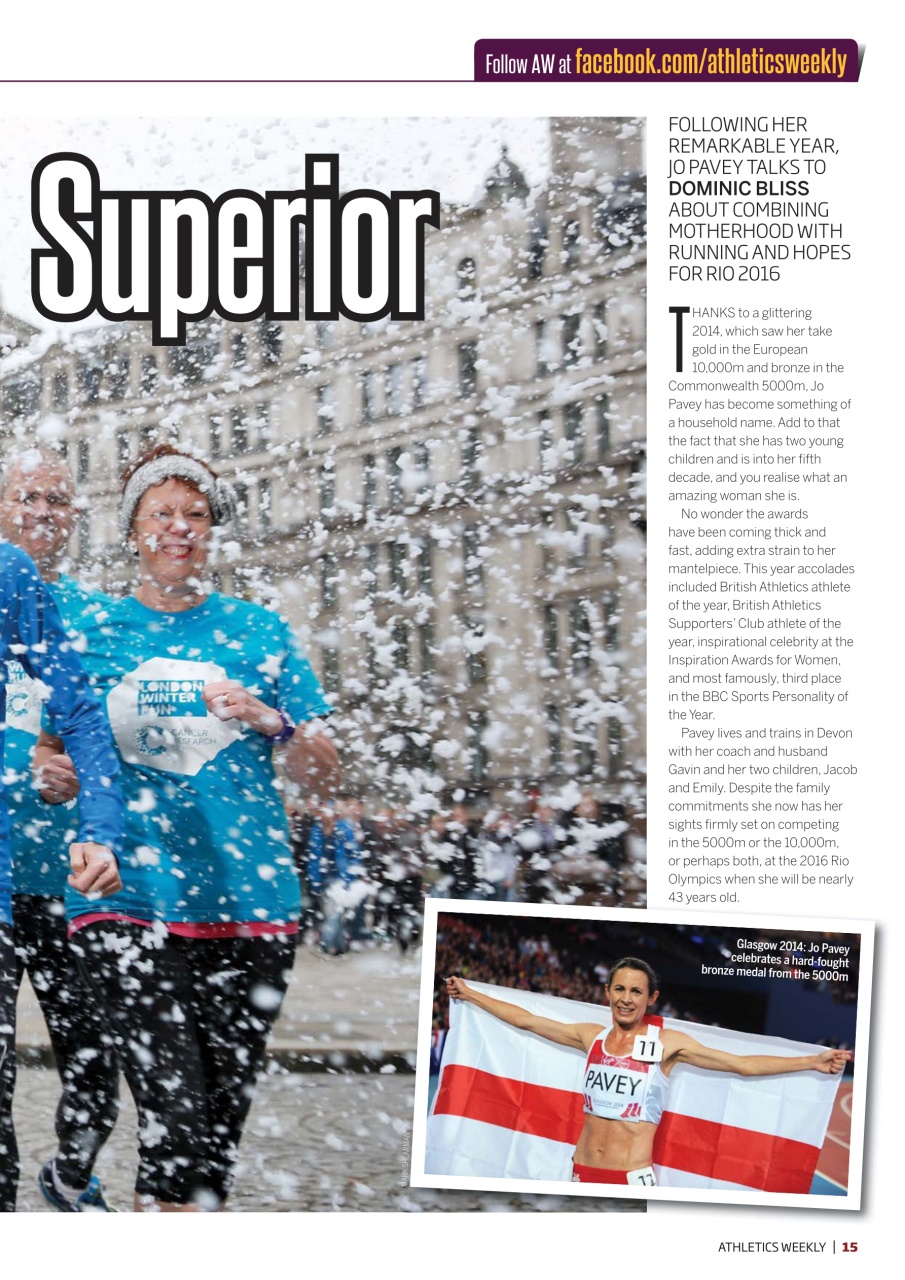 AW – Athletics Weekly Magazine Preview Pages