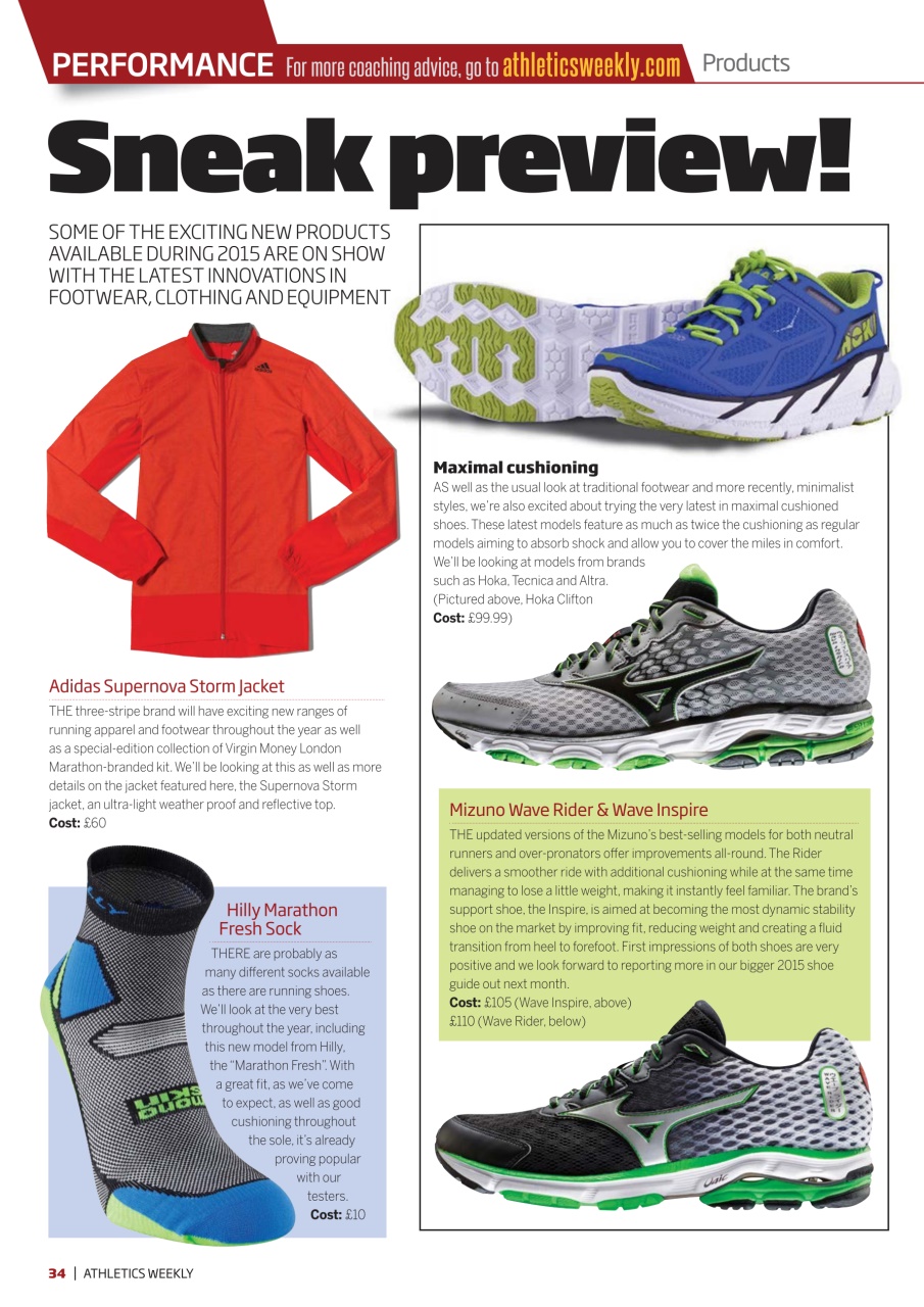 AW – Athletics Weekly Magazine Preview Pages