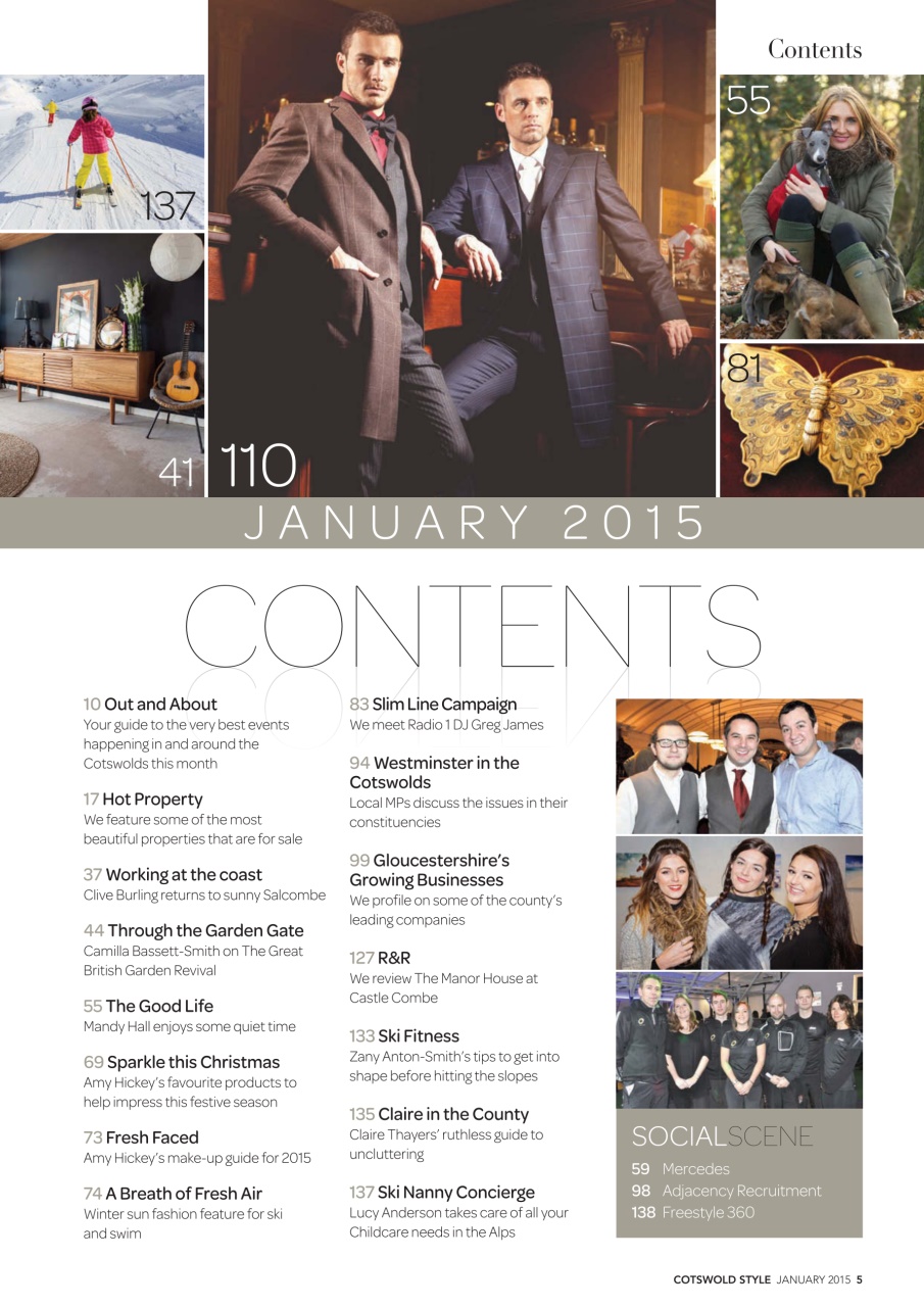 Cotswold Style Preview Pages