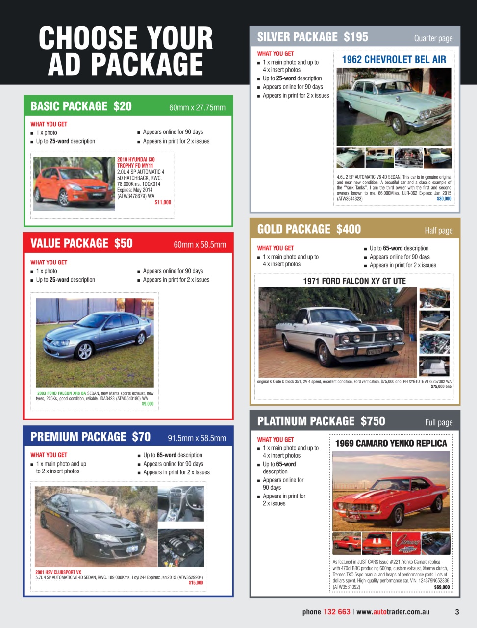 AutoTrader Preview Pages
