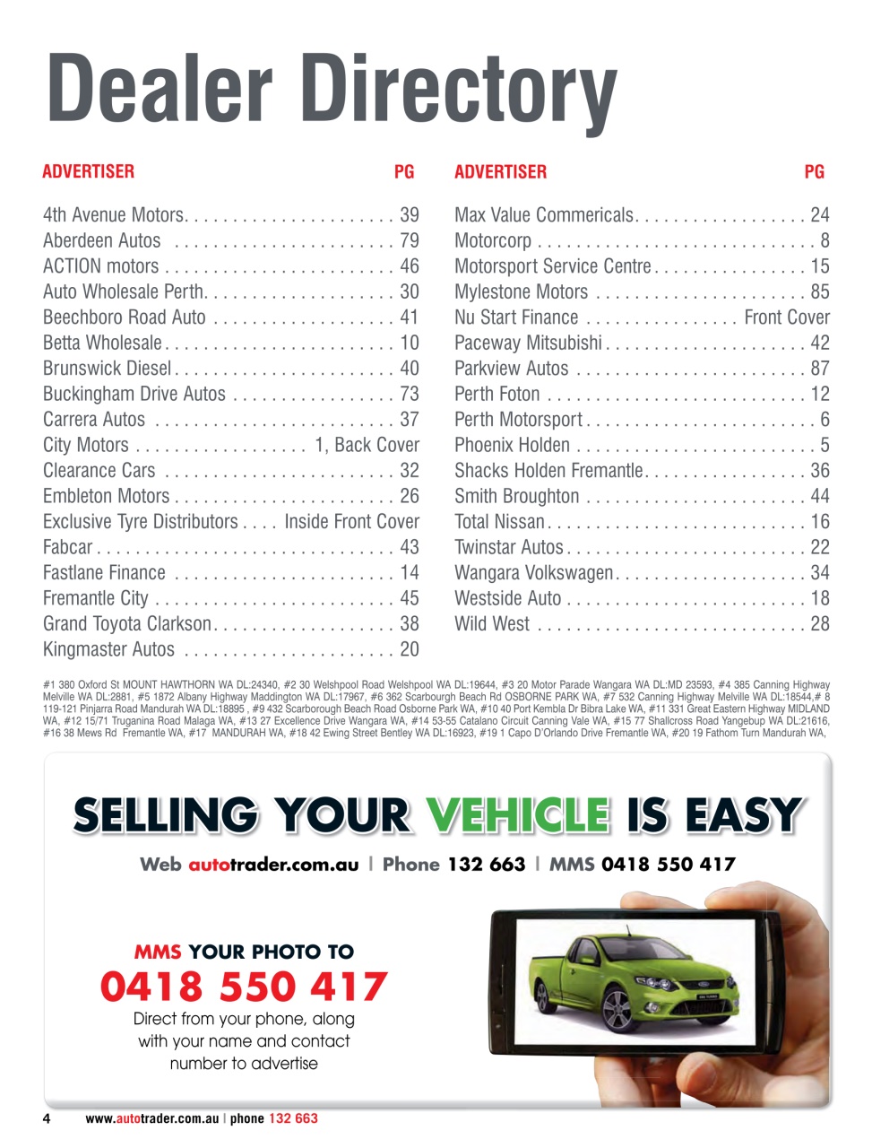 AutoTrader Preview Pages