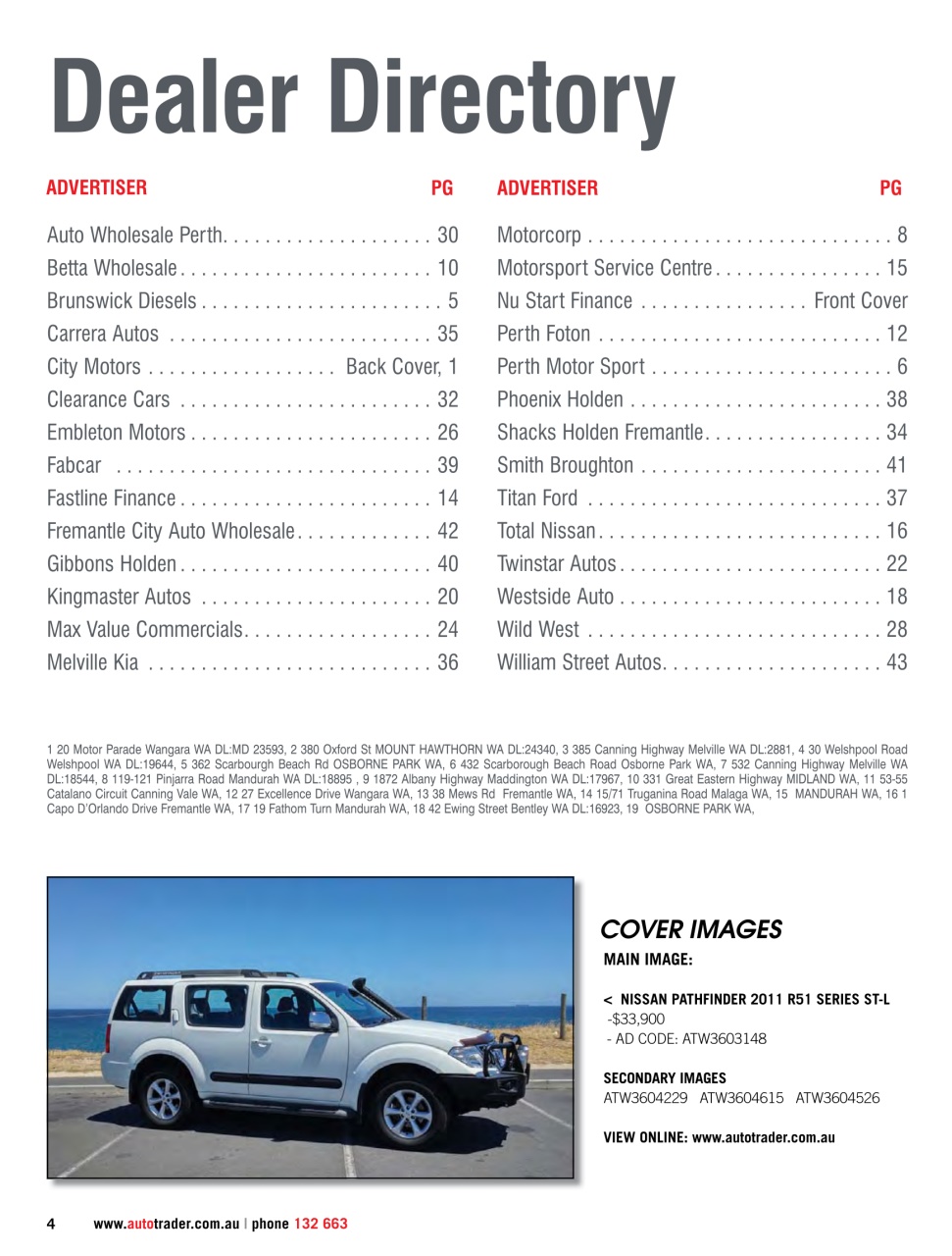 AutoTrader Preview Pages