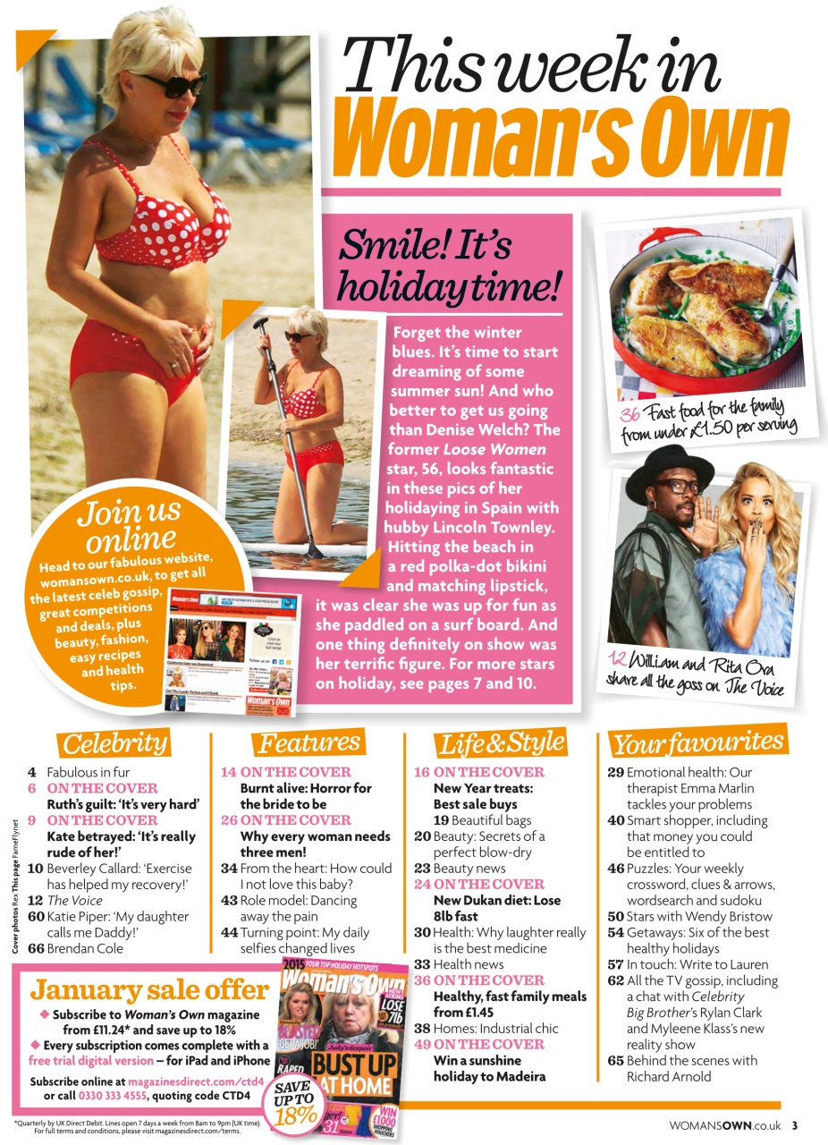 Woman's Own Preview Pages