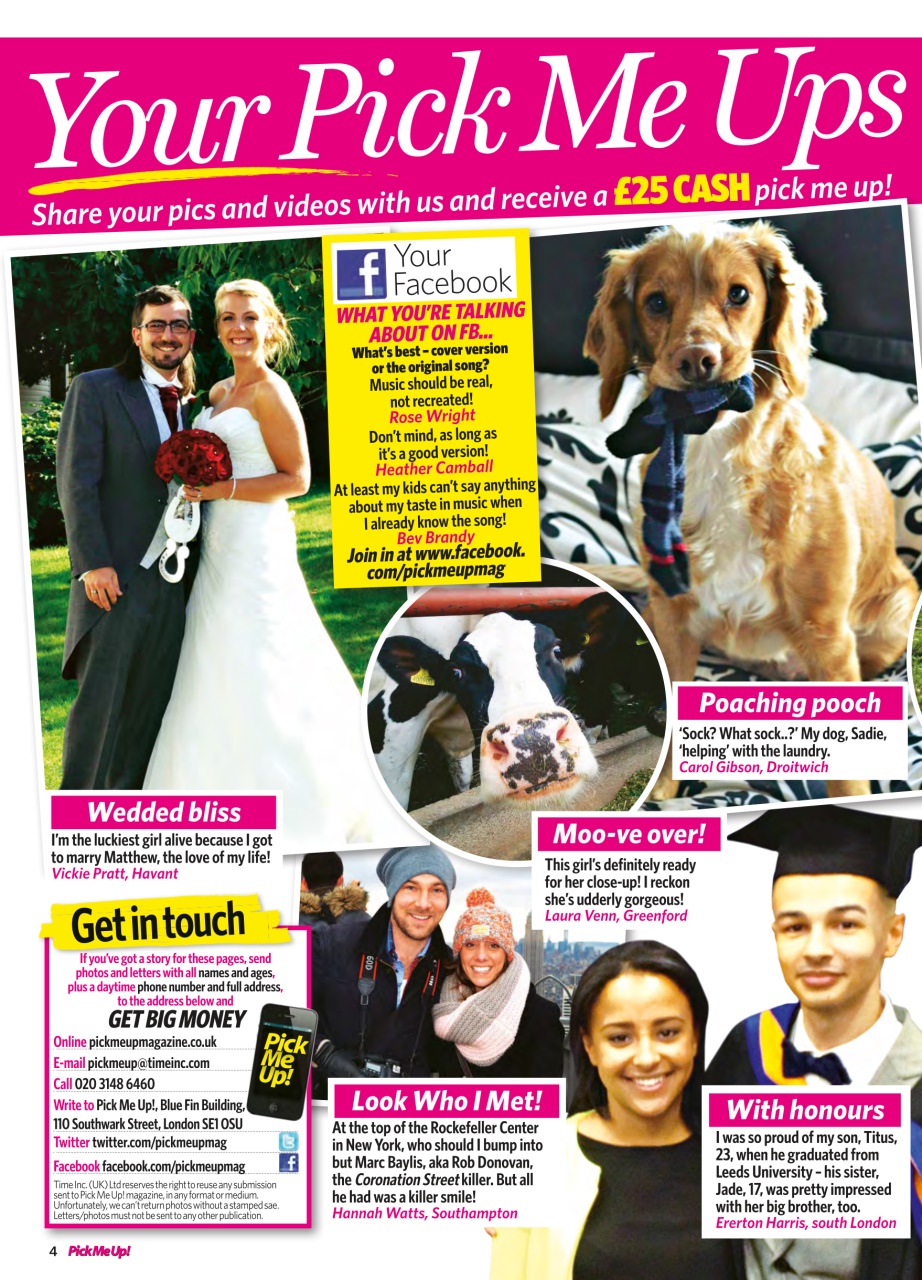 Pick Me Up Preview Pages