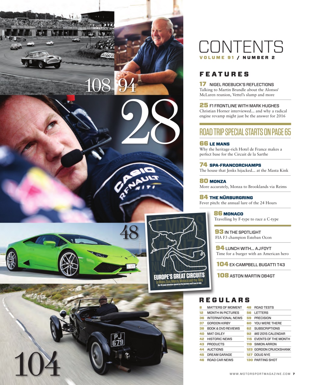 Motor Sport Magazine Preview Pages