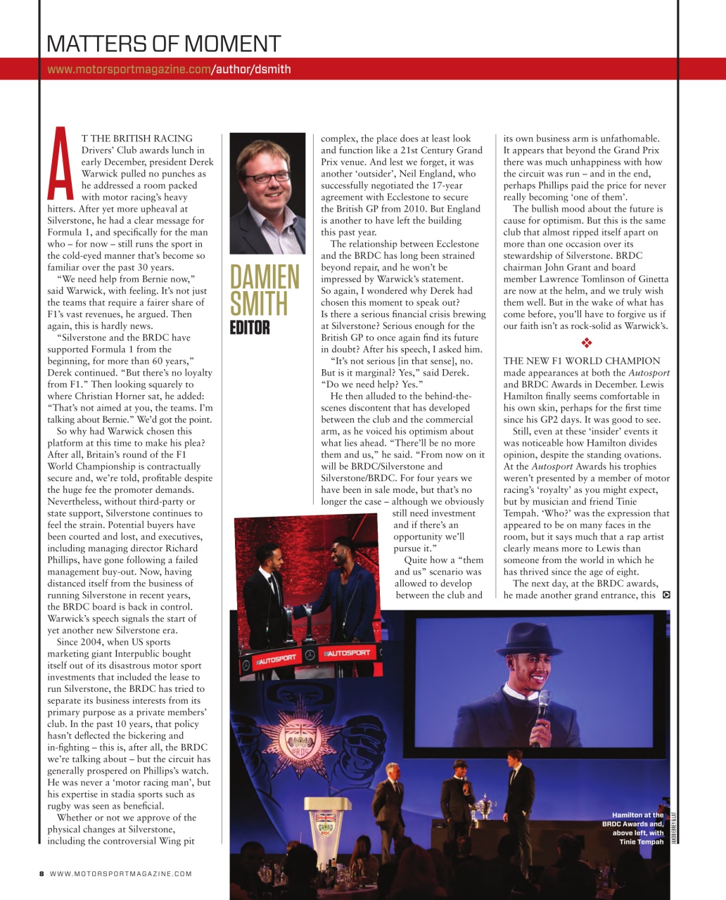 Motor Sport Magazine Preview Pages