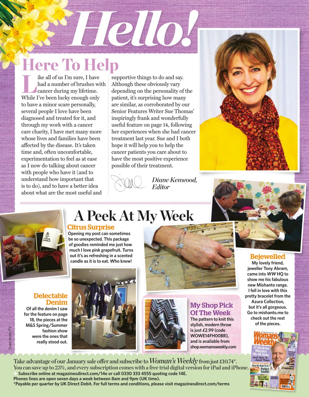 Woman's Weekly Preview Pages