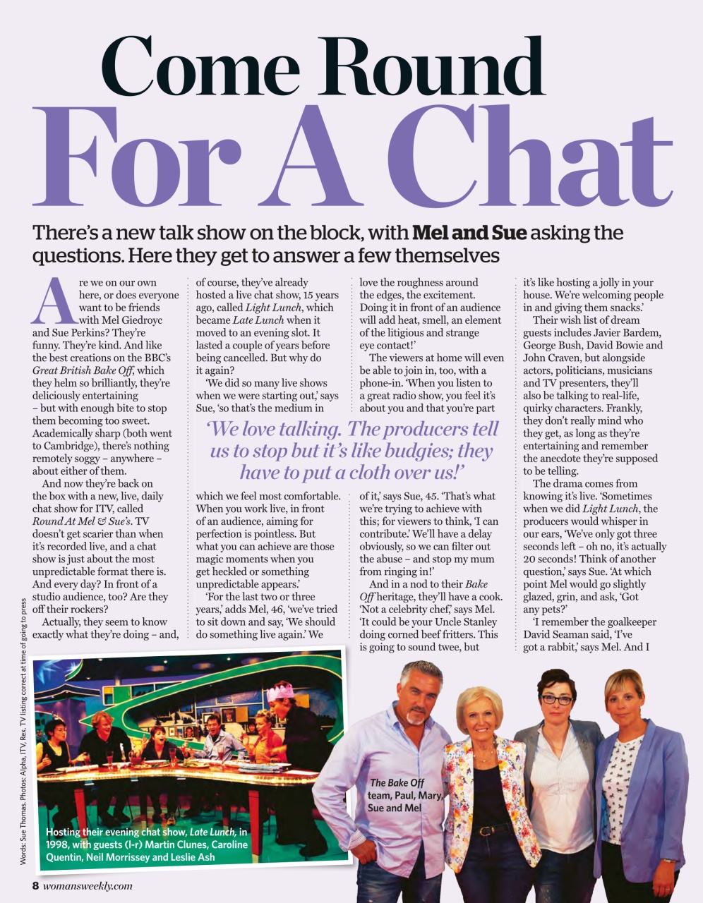 Woman's Weekly Preview Pages