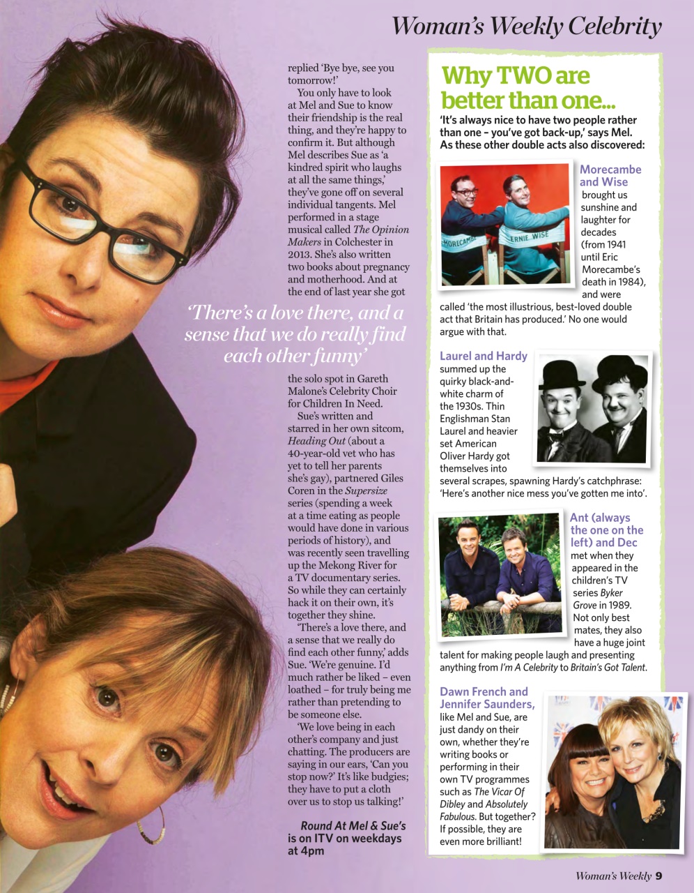 Woman's Weekly Preview Pages