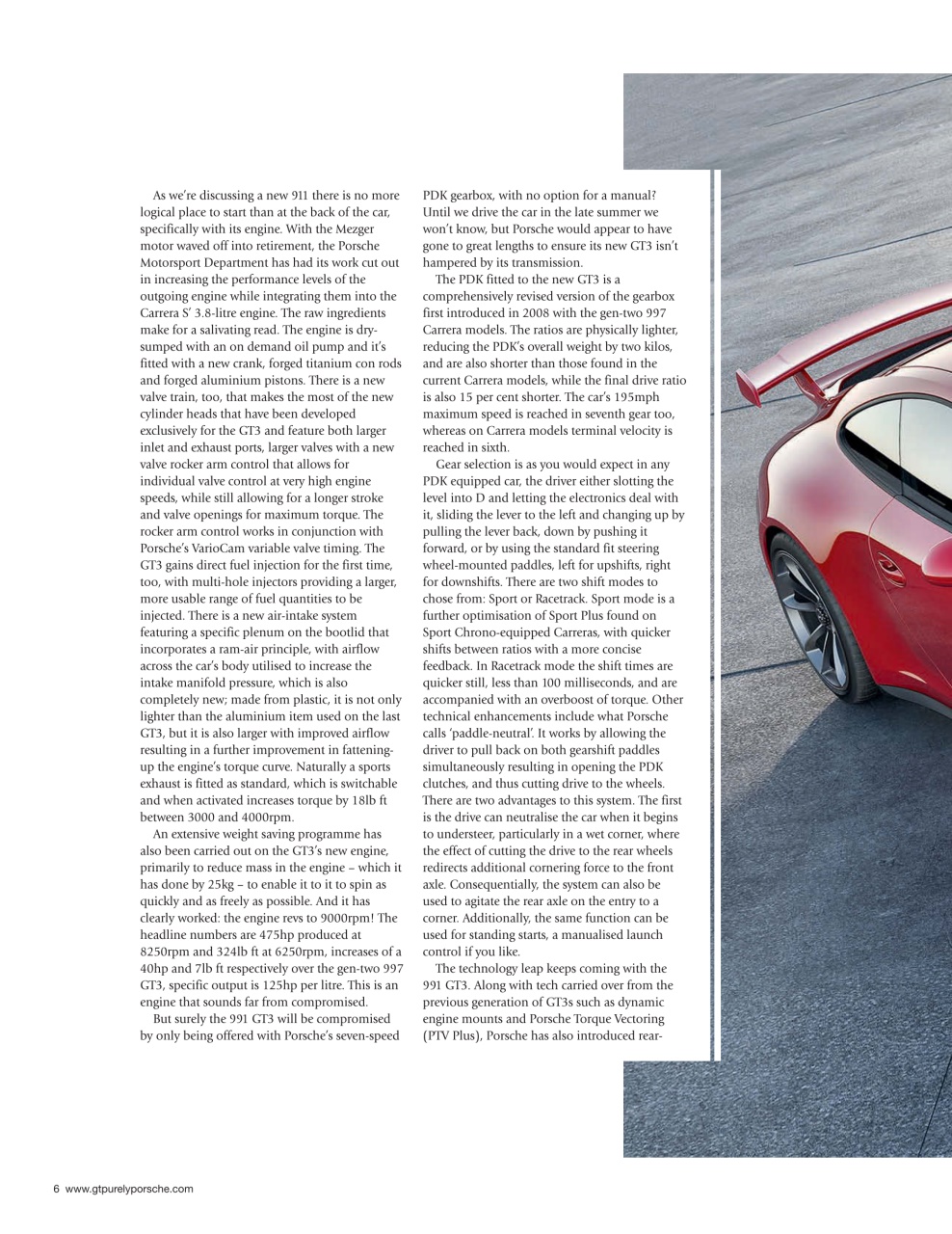 GT Porsche Preview Pages