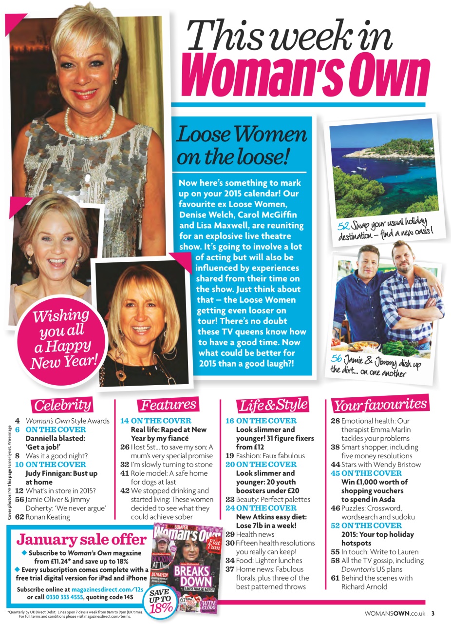 Woman's Own Preview Pages