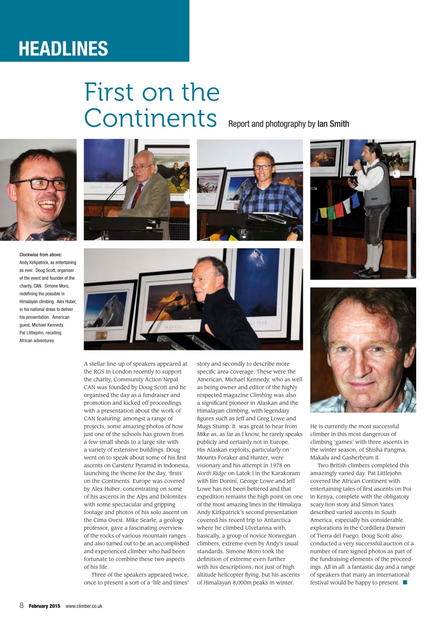 Climber Preview Pages