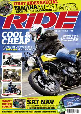 Ride issue March 2015