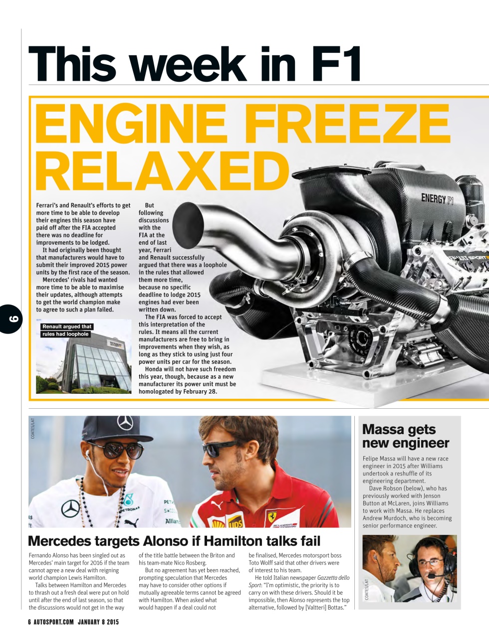 Autosport Preview Pages