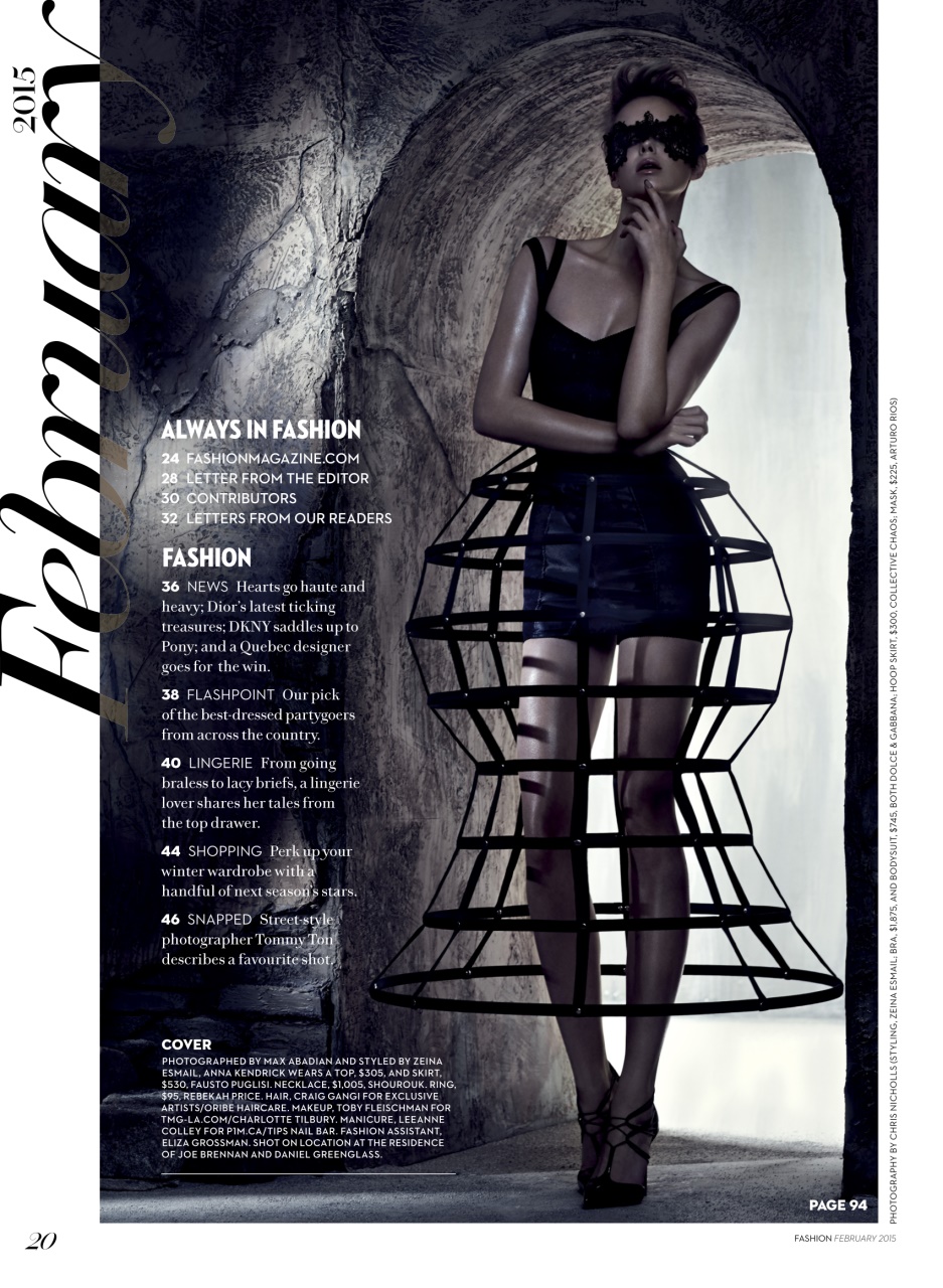 Fashion Magazine Preview Pages