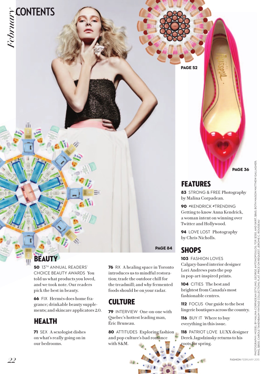 Fashion Magazine Preview Pages