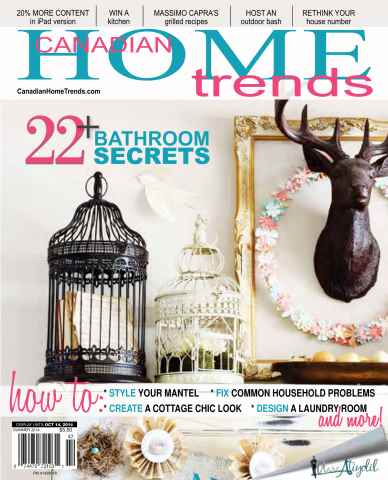Canadian Home Trends issue Summer 2014