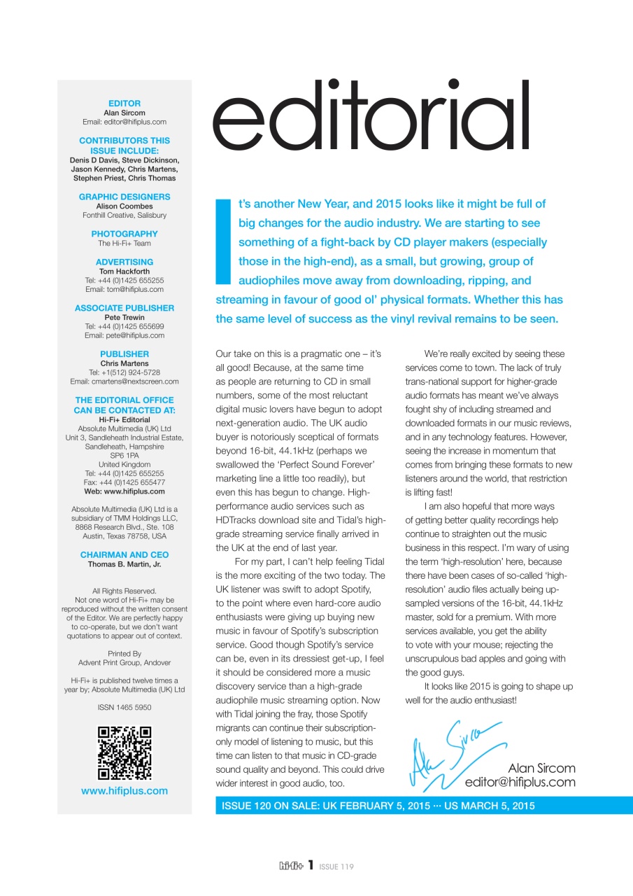 hi-fi+ Global Network Preview Pages