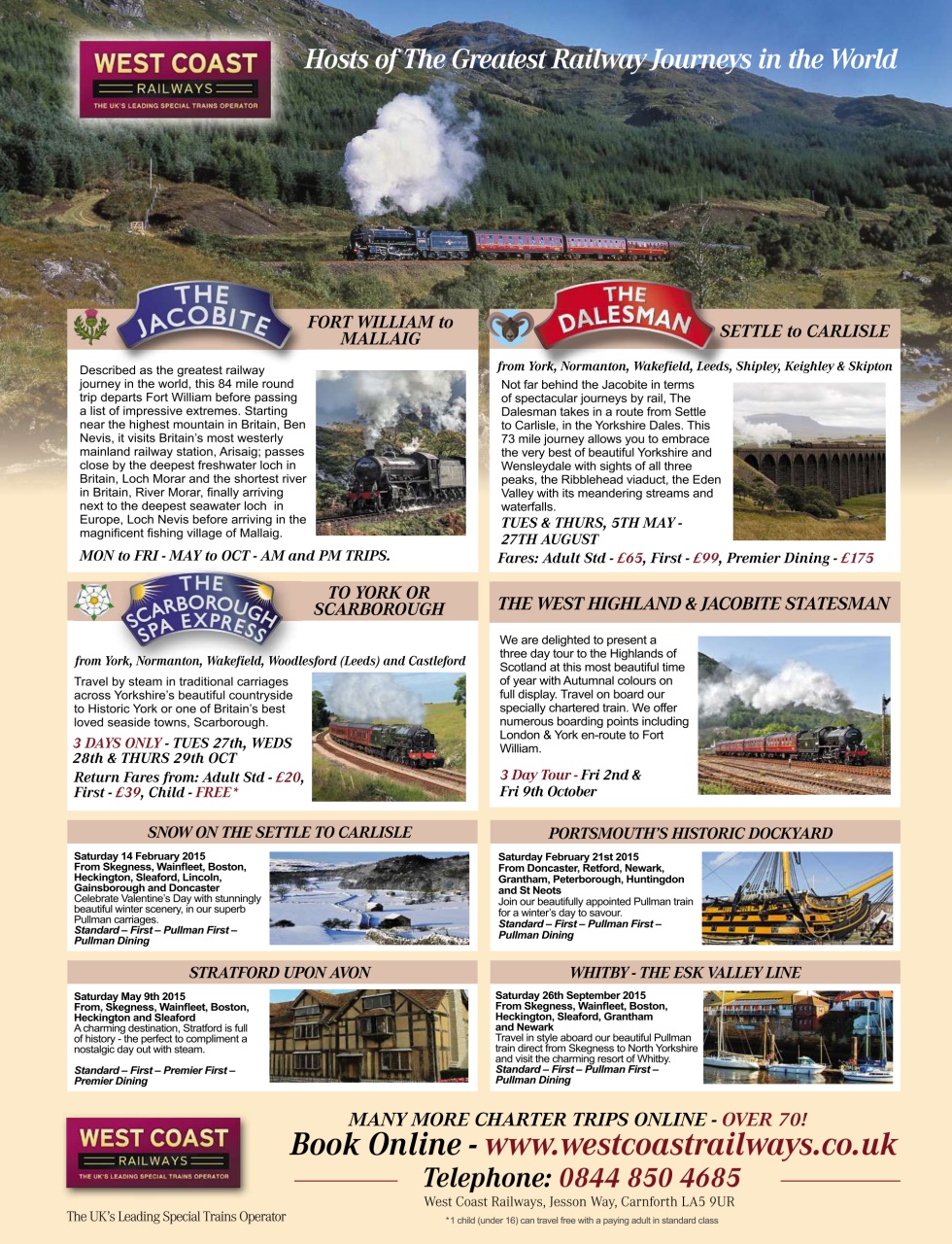 Rail Express Preview Pages