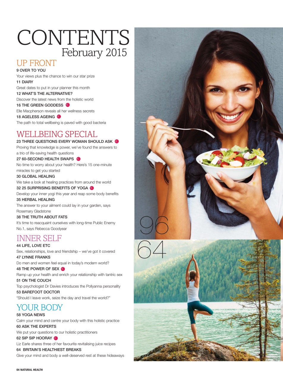 Natural Health Preview Pages