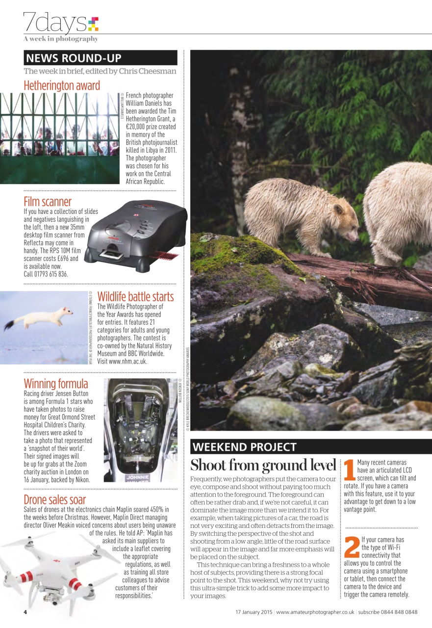 Amateur Photographer Preview Pages