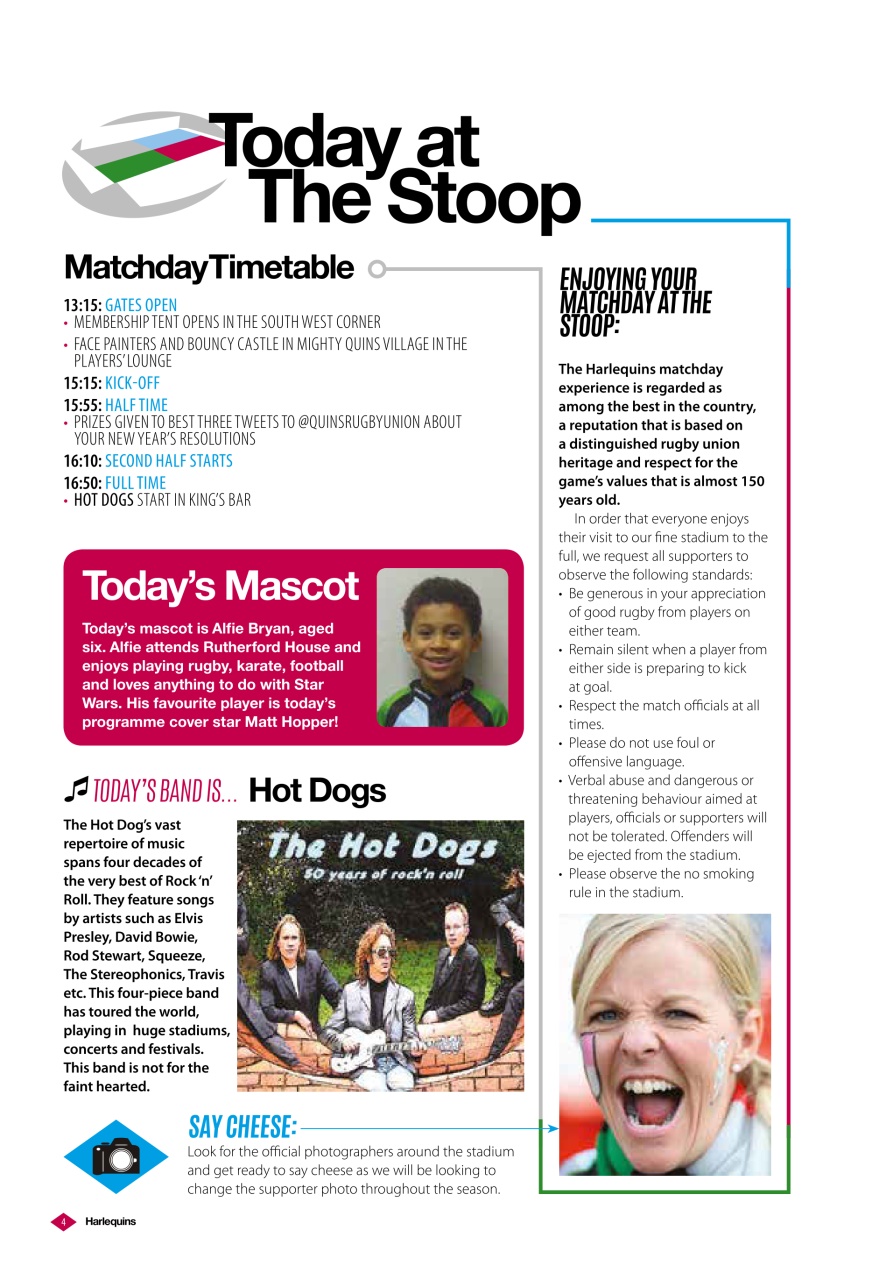 Harlequins Preview Pages