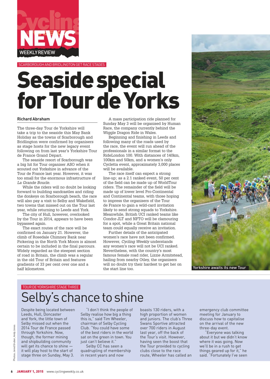 Cycling Weekly Preview Pages