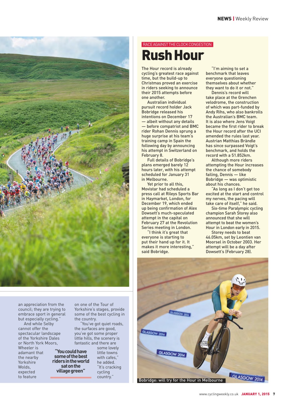 Cycling Weekly Preview Pages